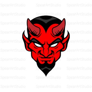 Devil Svg - Devil Face SVG Cricut Cut Files - jpg • png • pdf • svg • ai