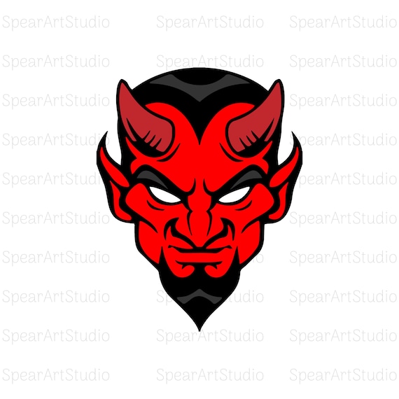 Pixel Art Devil Mask Blood Icon Stock Vector (Royalty Free) 1812857944
