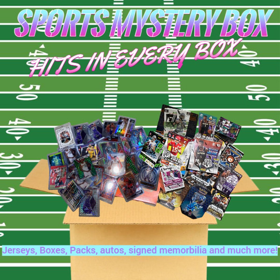 Superfan Sports Memorabilia Mystery Box Autos, Jerseys, Boxes, and Much