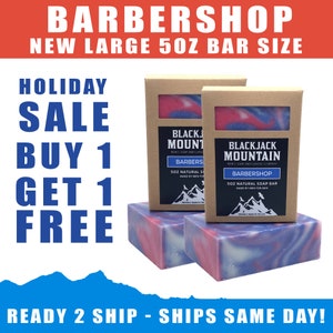 Barbershop Men's Soap - Great for Men's Gift - Guy Gift - Men's Soap