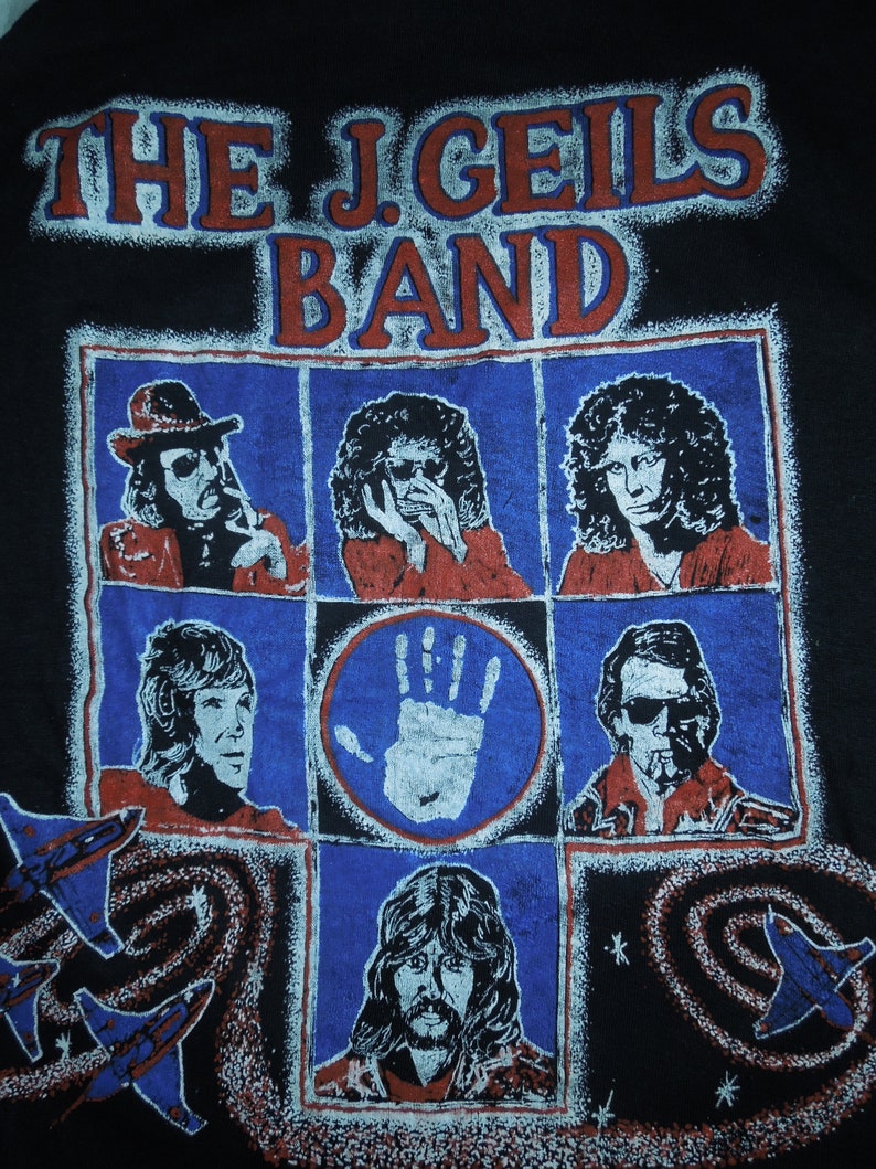 Vintage the J. GEILS Band Baseball T Shirt Size XL Etsy