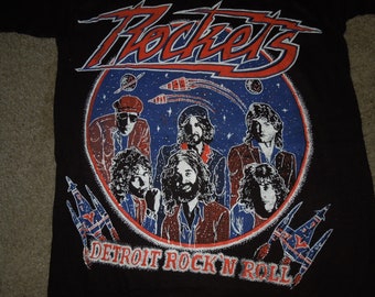 T-shirt vintage ROCKET CONCERT Taille M