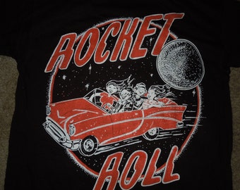 vintage ROCKET CONCERT T-Shirt Taille L