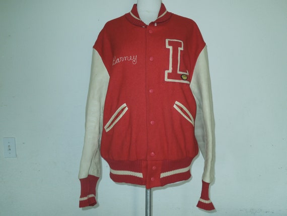 Vintage ALL STAR Letterman Wool Jacket Size 46 - image 1