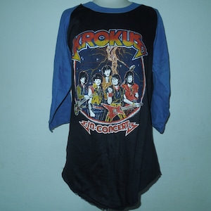 KROKUS 解散ツアー Tシャツ