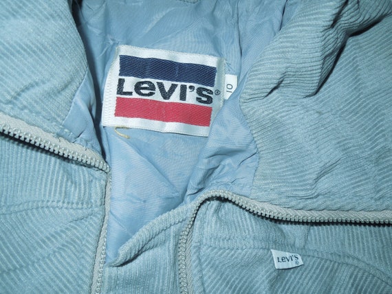 Vintage LEVIS SKI CORDUROY Jacket Size 8 - image 3