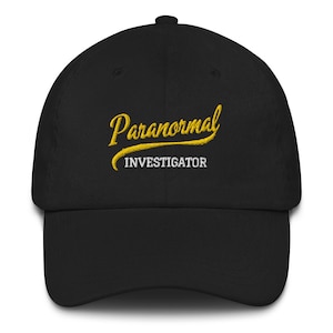 Paranormal Investigator Ghost Hunting Dad hat - Regalo para Ghost Hunter