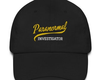 Paranormal Investigator Ghost Hunting Dad hat - Gift for Ghost Hunter