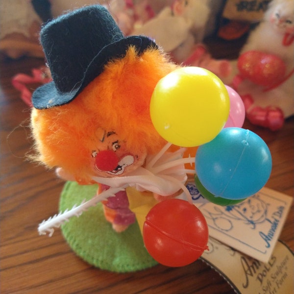 Annalee Vintage 4" clown