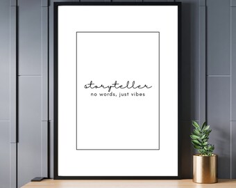 Storyteller Digital Print