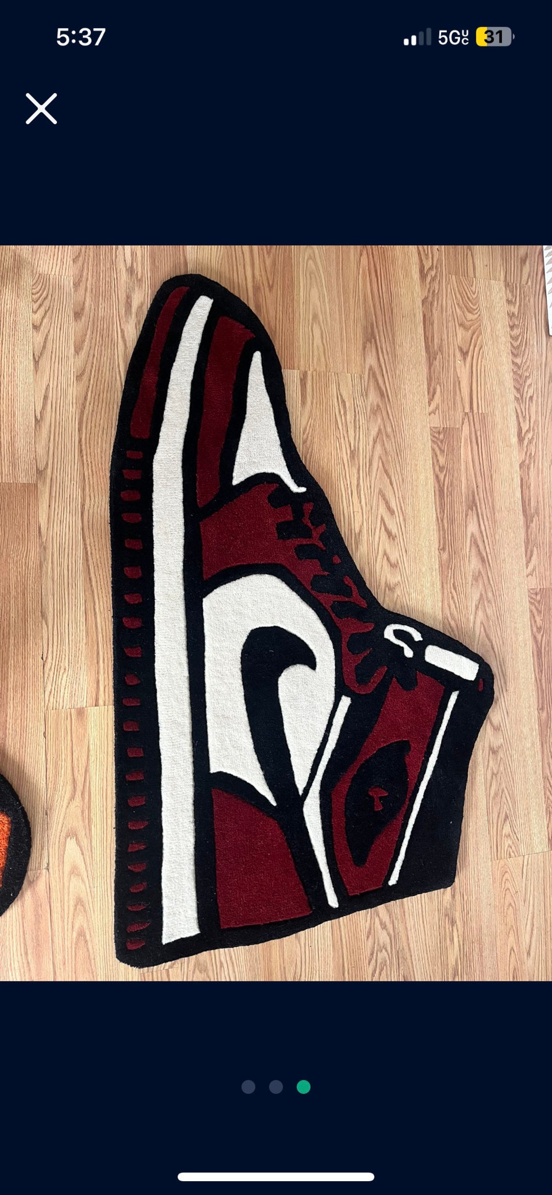 Shoe Inspired Handmade Rug - Etsy