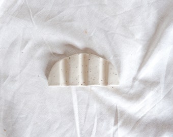 Handmade Ceramic Brush Rest: Versatile Chopstick Holder