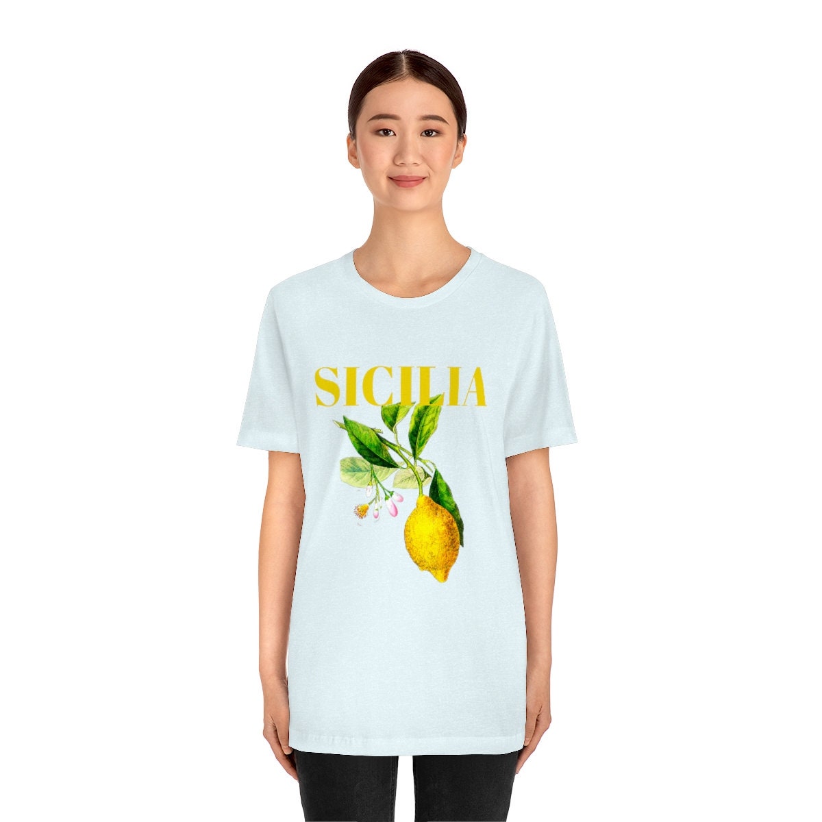 シチリアレモンTシャツ、シチリアシャツ、ヴィンテージ風 - Etsy 日本