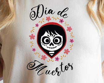 Disney Coco Shirt, Day Of Dead Shirt, Coco Musical Miguel Shirt, Un Poco Loco Shirt, Magic Kingdom, Disneyland Family Trip Vacation T-shirt