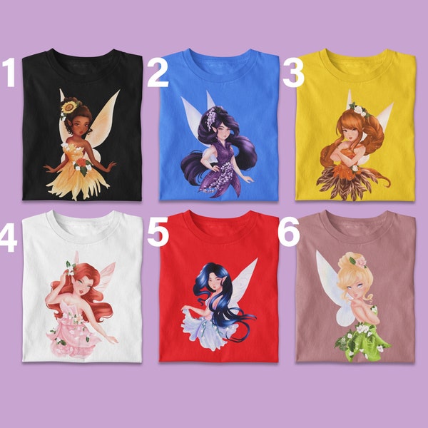 Disney Tinker Bell Group Shirt, Tinkerbell and Friends Shirt, Peter Pan Shirt, Fairy Magical Shirt, Disney Tinker Bell Tank Top, Disneyland