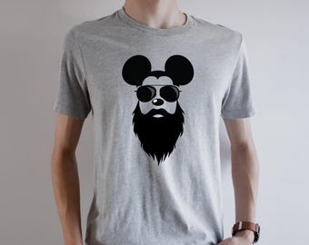 Mickey Beard Shirt, Men's Disney Shirt, Matching Disney Shirts, Disney Beard Shirt, Disney Dad Shirt, Disney Family Shirts, Mickey Dad Shirt