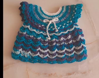 Gehäkelte Baby Mädchen Bluse
