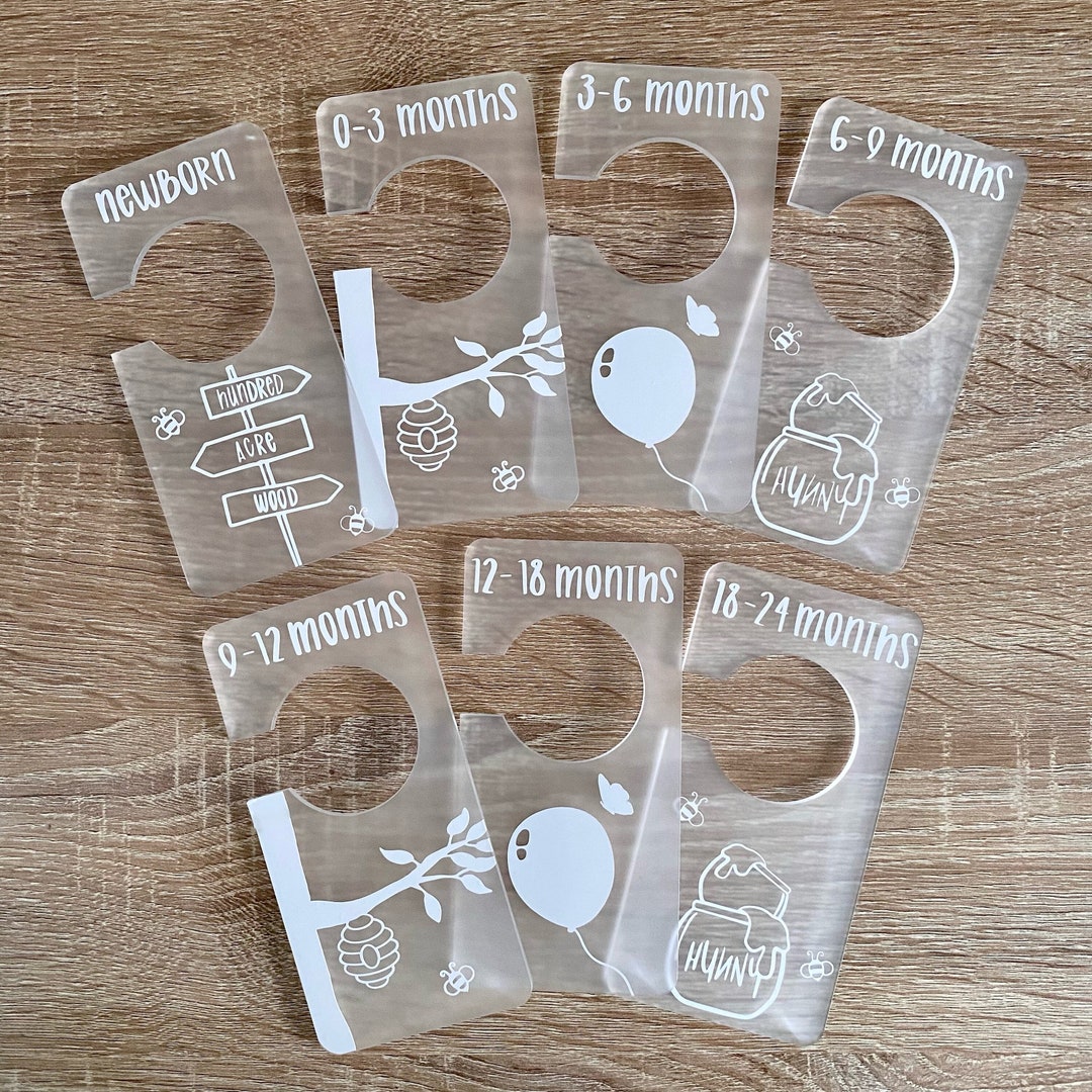 Disney Themed Wardrobe Dividers / Baby Closet Organisers / Etsy