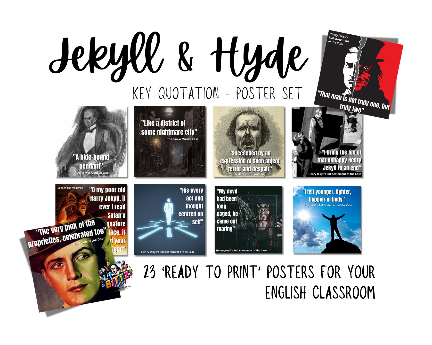Jekyll and Hyde Display - Etsy