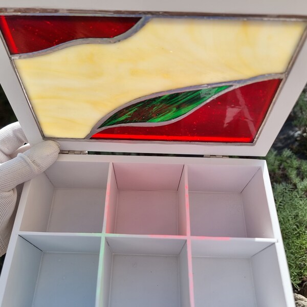 Stained Glass Table Etsy