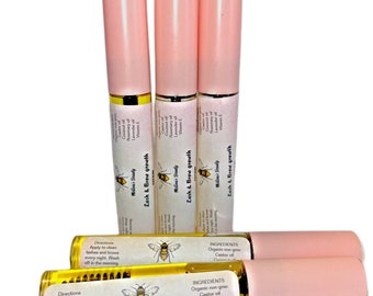 Lash & Brow growth oil 100% Organic, non-Gmo, Vegan friendly, and cruelty free