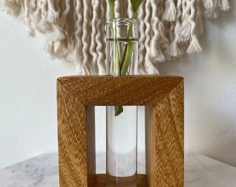 propagation station, propagation stand, plant propagation, wood plant stand, wood propagation station, office plants, plant lover gift