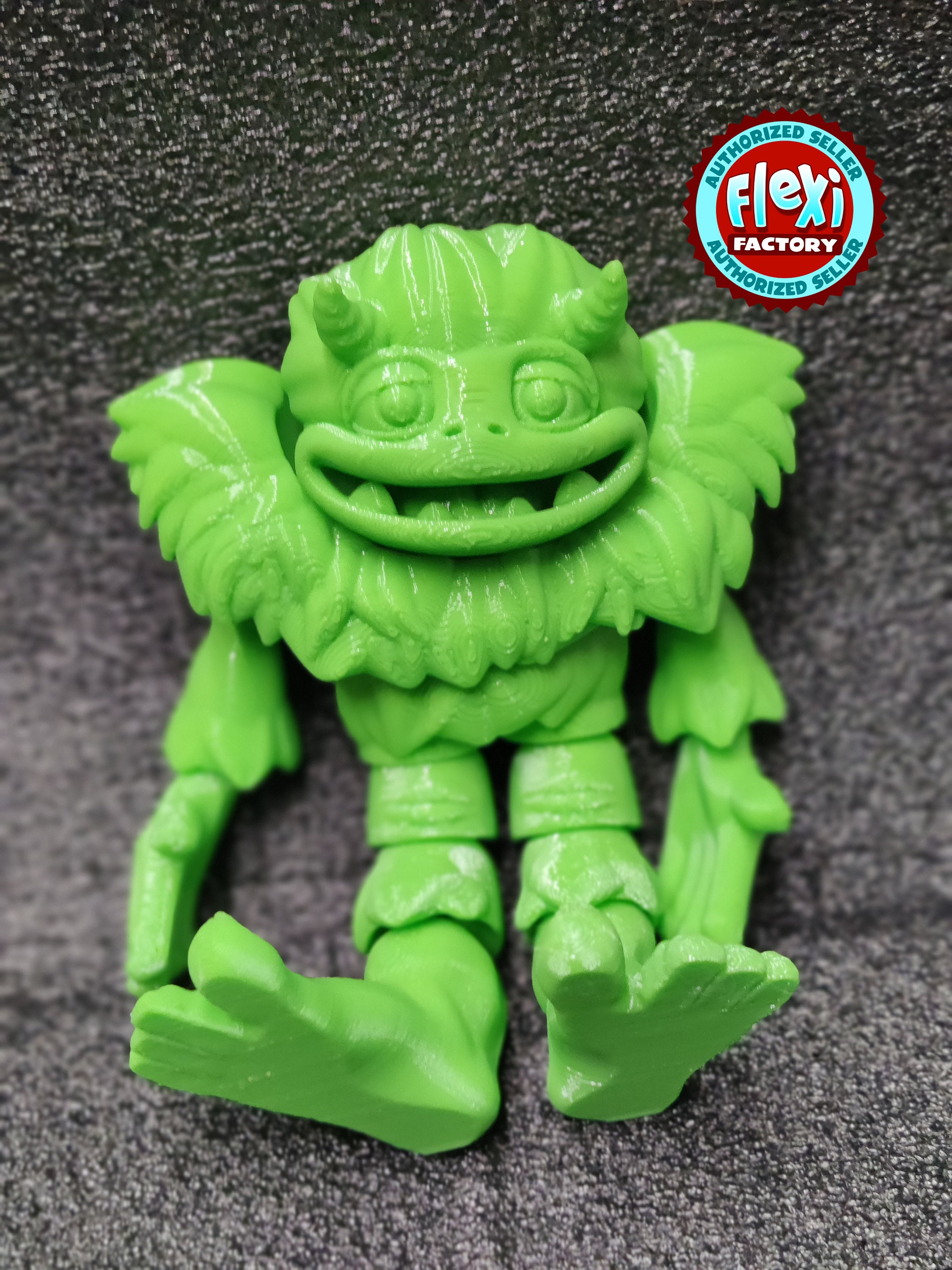 Articulated Yeti Set, Flexible Yeti Toy, Flexi Factory Authorized Reseller,  Fun Toy for Kids 