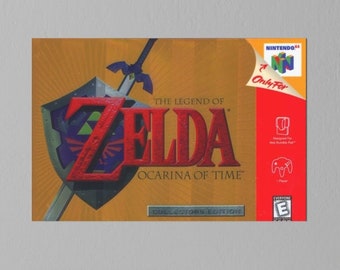 Ocarina Of Time Art Etsy