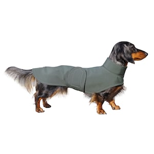 Waterproof Dachshund Coat - Lightweight Small Dog Jacket