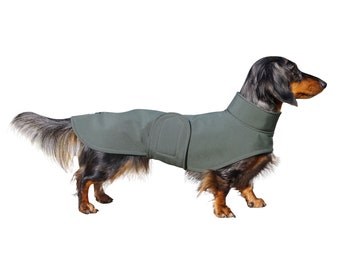 Waterproof Dachshund Coat - Lightweight Small Dog Jacket