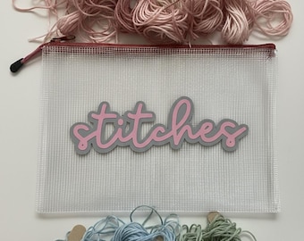 Torba na robótki ręczne – organizer na płótno i nici
