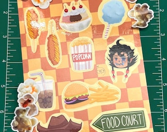 Texas Meals Sticker Sheet