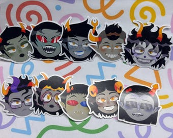 Homestuck Troll stickers