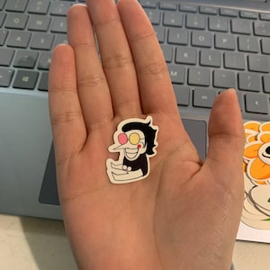 Tiny Sitting Spamton sticker