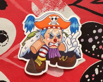 Angry Buggy the Clown Sticker