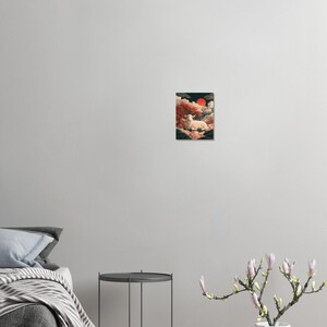 Year of the Sheep 2027 Print, Japanese Woodblock Style Wall Art image 4