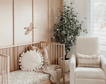 Letrero con nombre para bebé, Letrero con nombre para guardería, Letrero de madera con nombre para niño, Letreros con nombre para niña, Letrero personalizado