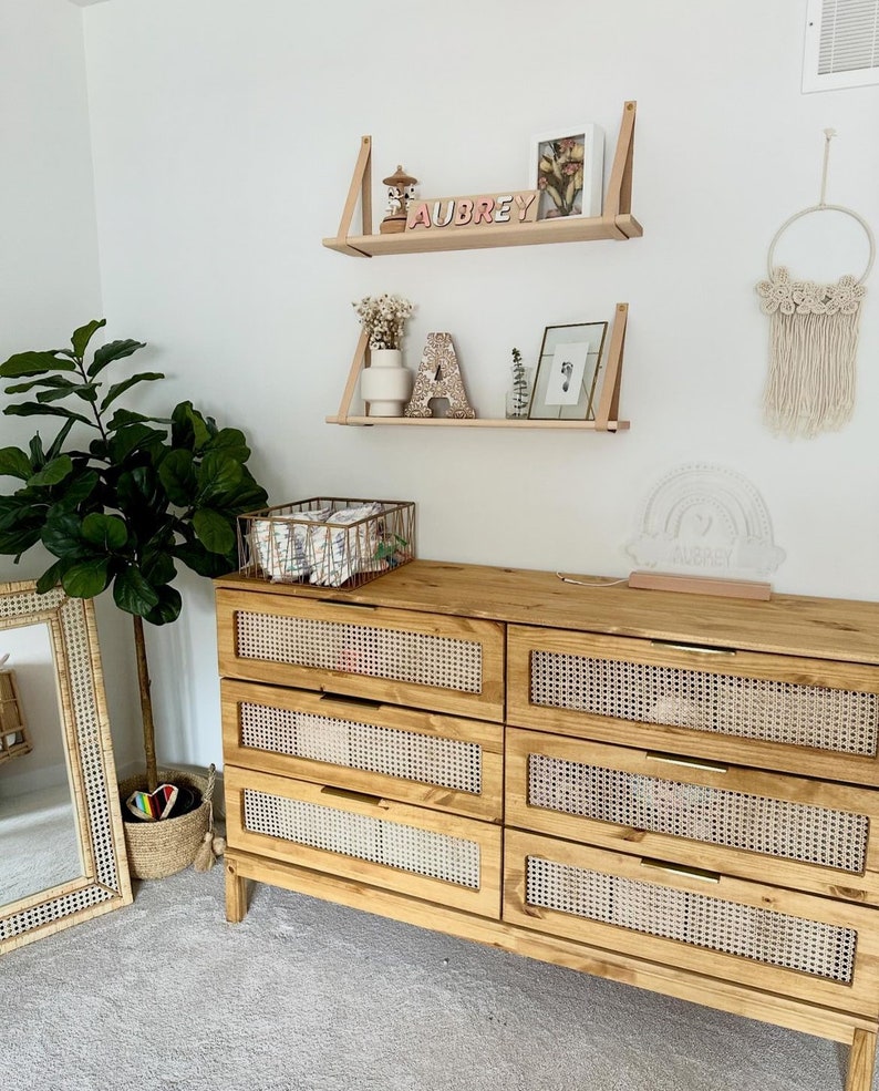 Girl Nursery Shelves for Newborn Nursery