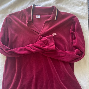 Vintage Maroon Nike Long Sleeve