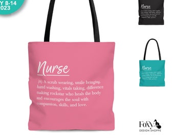 Gift for nurse gift nurse appreciation gift nursing is a work of heart gift for nurse appreciation tote bag for nurse definition nurse bag