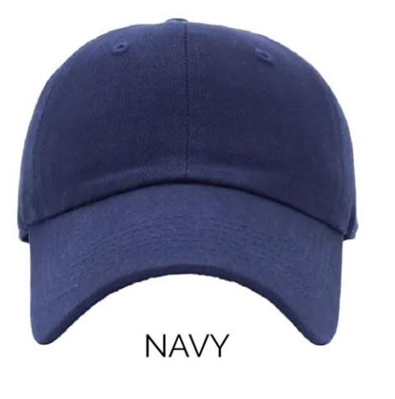 Custom letter patch baseball hat for women, workout hat, gym hat with glitter letters, Mom hat, Nana hat, gift for her, mothers day gift Navy Blue