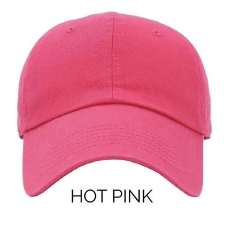 Custom letter patch baseball hat for women, workout hat, gym hat with glitter letters, Mom hat, Nana hat, gift for her, mothers day gift Hot Pink