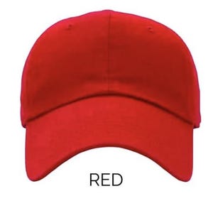 Custom letter patch baseball hat for women, workout hat, gym hat with glitter letters, Mom hat, Nana hat, gift for her, mothers day gift Red