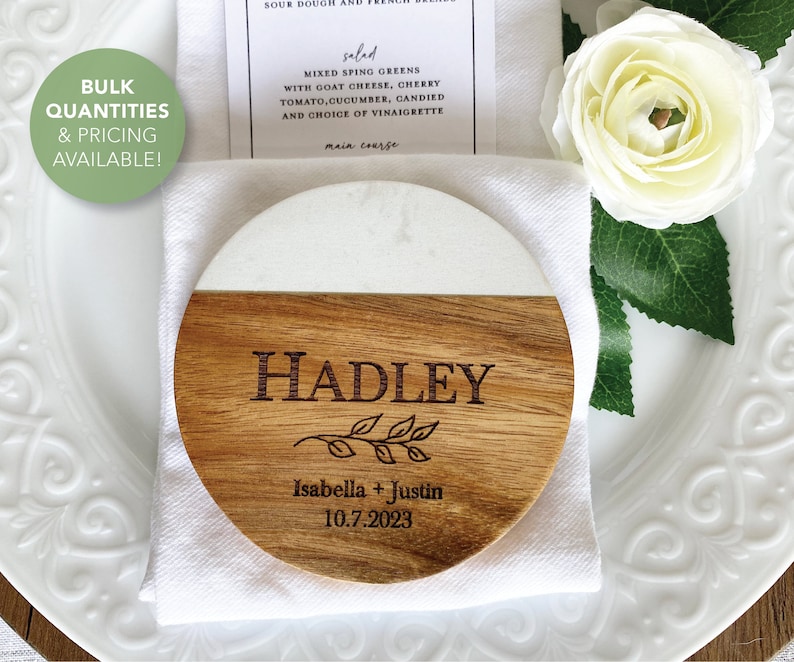 FoxyDesignShoppe Wood Coaster - Thumbnail 3