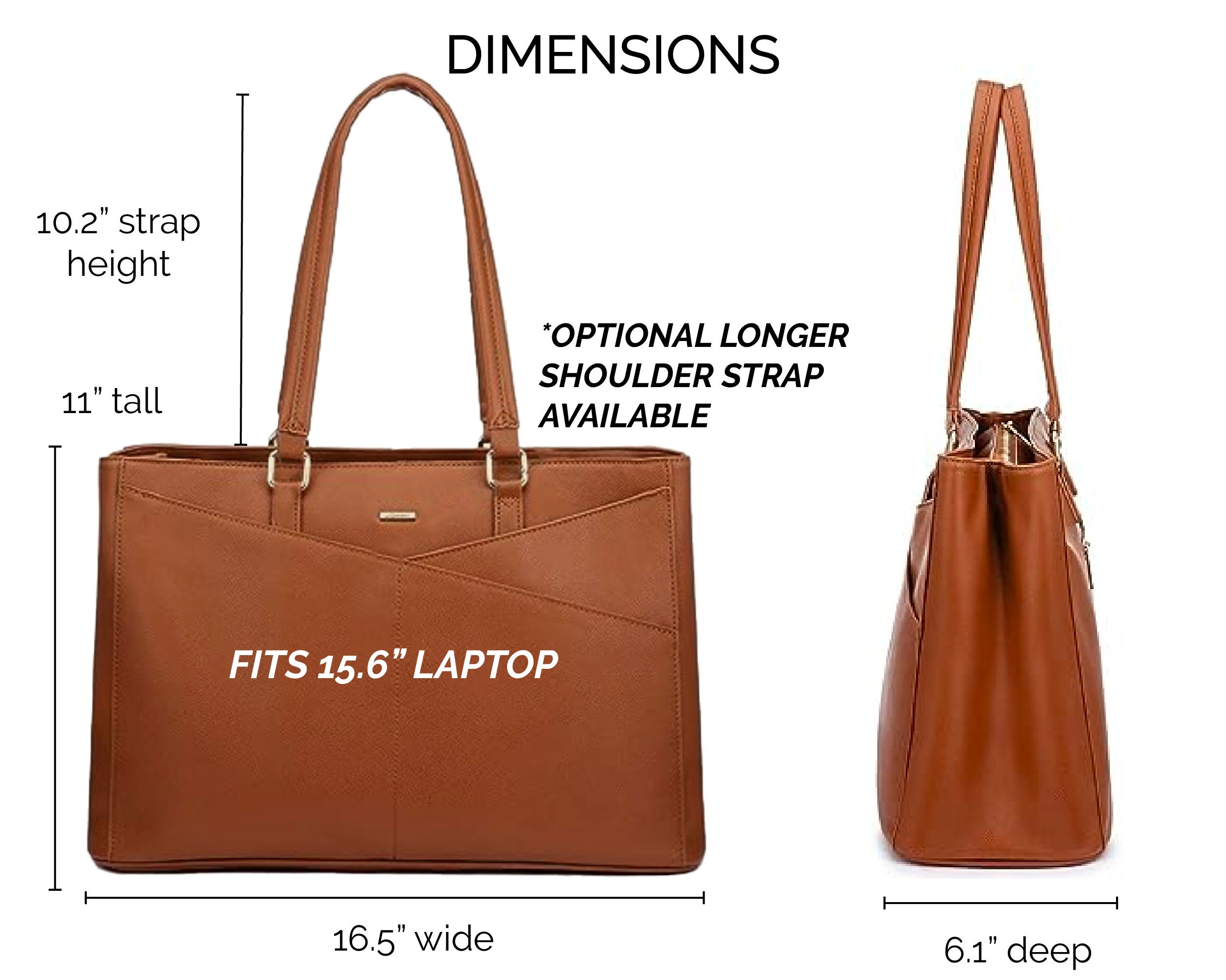 Ladies Custom Laptop Tote Bag Personalized Leather Laptop Etsy