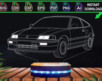 Honda CRX EE8 1.6i-VT · element d'album