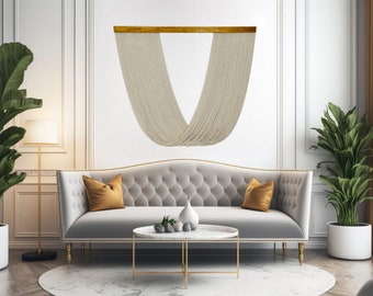 Macrame Wall Hanging - Modern Tapestry - Free Shipping!