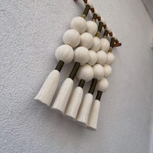 16-24inç Modern Contemporary Art Woven Tapestry Wall Hanging Fiber Art Macrame Wall Decor Boho Chic Living Room Textile Art