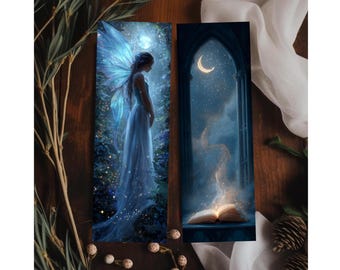 Fairy and Enchanted Window Bookmark Set/Fantasy/Bookish Gifts for Readers