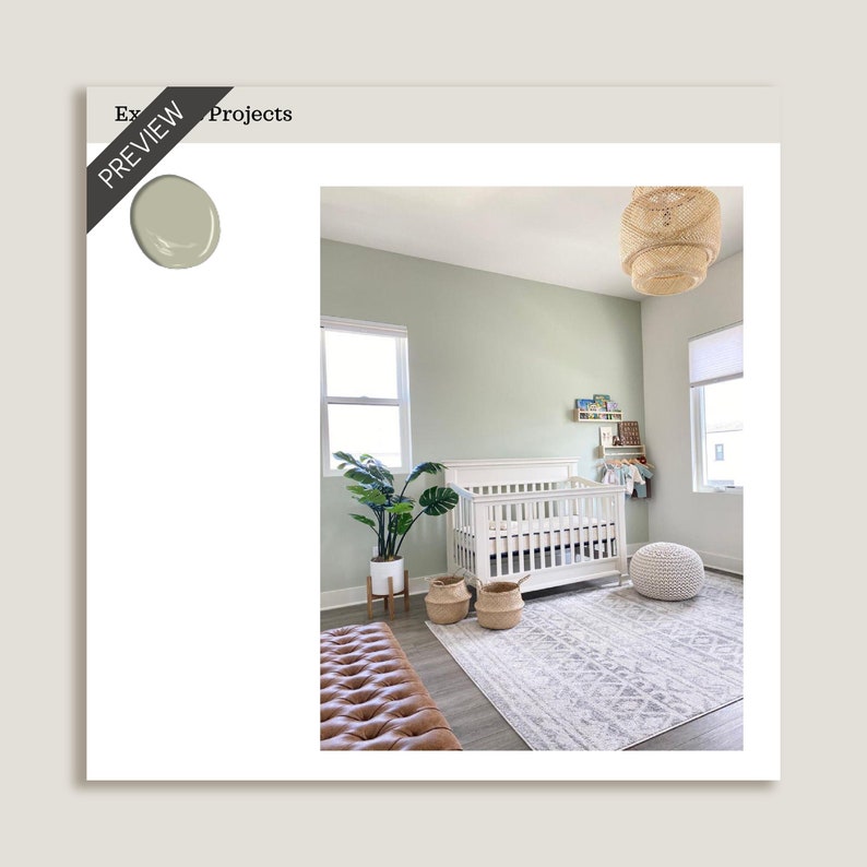 Sherwin Williams Clary Sage Paint Color Palette, Best Sage Green Paint ...